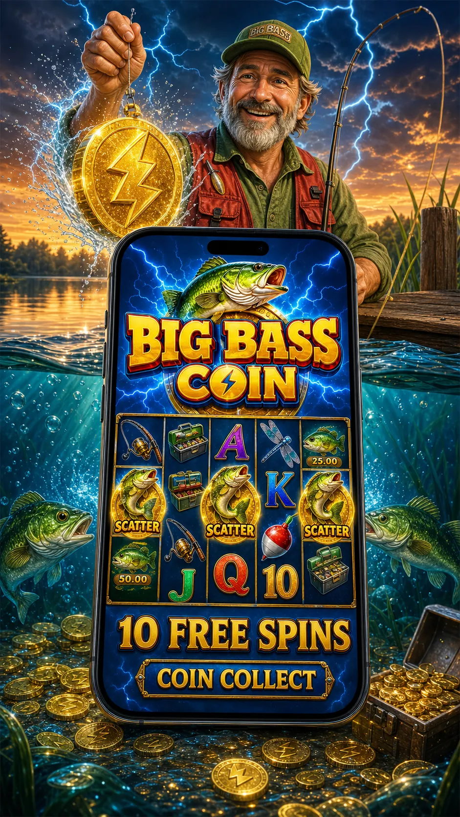 Big Bass Coin preview 3